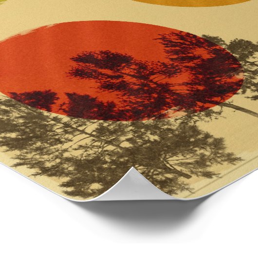 Poster La nature à Retro (Coin)