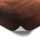 Poster La nature de Sandstone rouge (Coin)