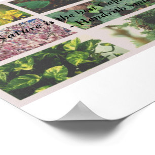 Poster "La nature est le meilleur capitaliste que je conn