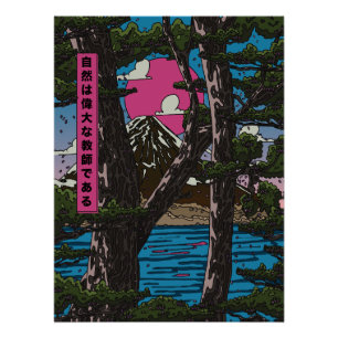 Poster La nature est un grand professeur