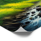 Poster La nature, le volcan endormi (Coin)