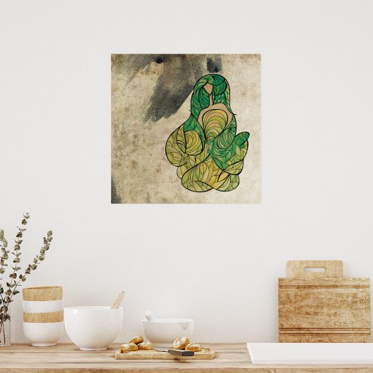 POSTER LA NATURE MÈRE (Cuisine)