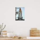 Poster La navette spatiale Atlantis se trouve sur le lanc (Cuisine)