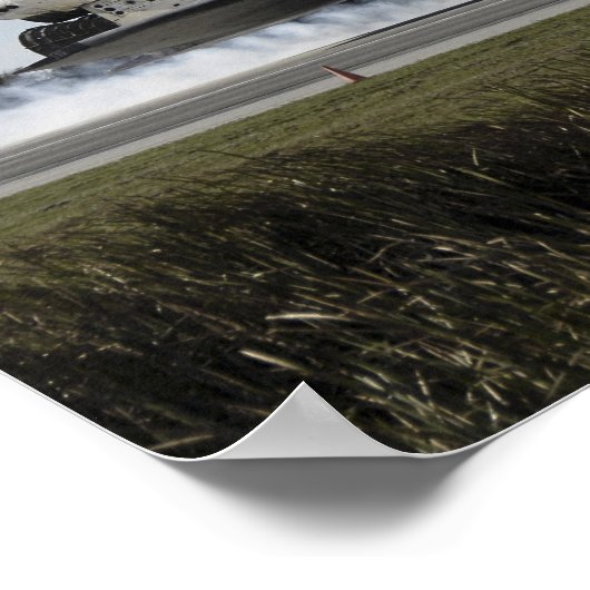 Poster La navette spatiale Atlantis touche 3 (Coin)