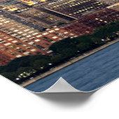 Poster La navigation sur la rivière Hudson à New York (Coin)