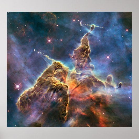 Poster La Nebula de Carina "Montagne Mystique" (Devant)