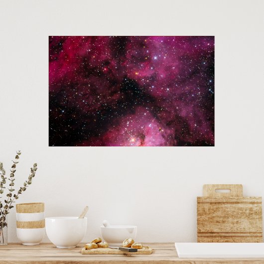 Poster La nébuleuse à trou (Cuisine)