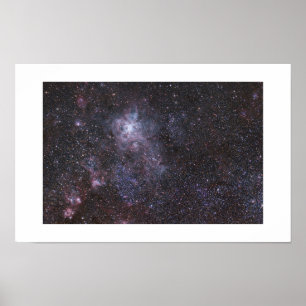 Poster La nébuleuse de la Tarentule - Grand Nuage de Mage