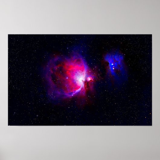 Poster La nébuleuse d'Orion (Devant)