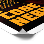 Poster La nébuleuse du cône (Coin)