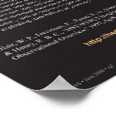 Poster La nébuleuse du crabe et son histoire Télescope Hu (Coin)