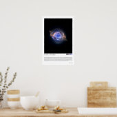 Poster La nébuleuse oculaire du chat (NGC 6543) (Cuisine)