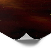 Poster La nébuleuse Orion dans l'infrarouge (Coin)