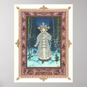 Poster La neige de Boris Zvorykin