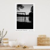 Poster La Neige Et Le Lac (Cuisine)