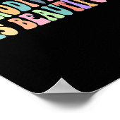 Poster La neurodiversité est une belle Sensibilisation su (Coin)