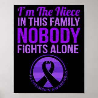 Poster La nièce Personne ne combat seul La conscience d'A