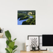 Poster La Niobrara près de Valentine Nebraska (Bureau à domicile)