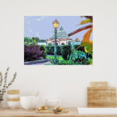 Poster La Nouvelle-Orléans City Park Green House (Cuisine)