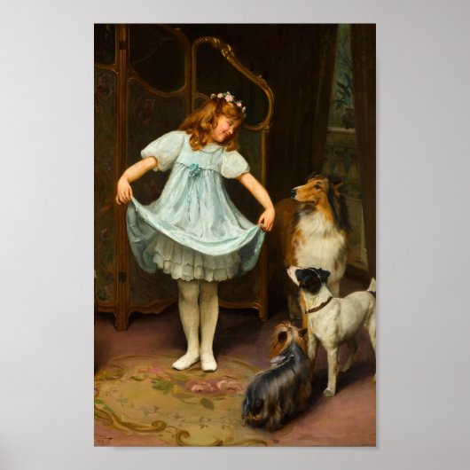 Poster La nouvelle robe | Arthur John Elsley (Devant)