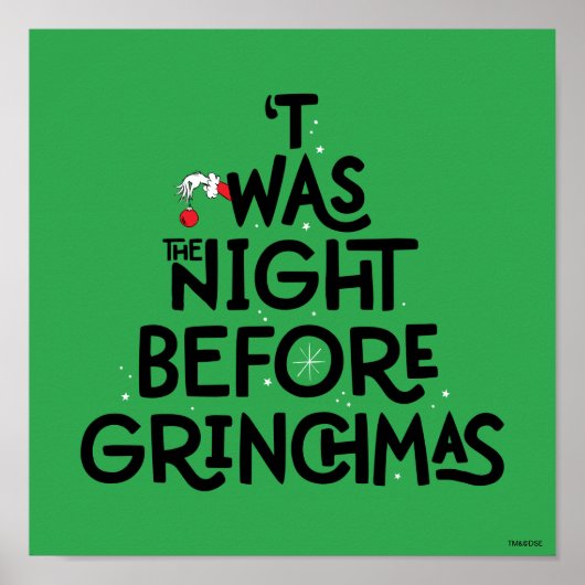 Poster La Nuit avant Grinchmas (Devant)