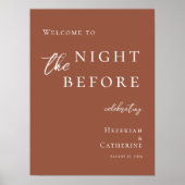 Poster La nuit avant la répétition terre cuite bienvenue (Devant)