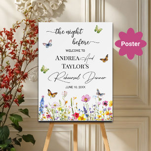 Poster La nuit avant l'accueil des Mariages Fleur sauvage
