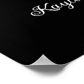 Poster La nuit avant l'Affiche de bienvenue de la répétit (Coin)