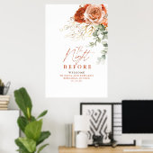 Poster La Nuit Avant Le Dîner De Répétition (Bureau à domicile)