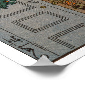 Poster La nuit avant Noël par Denlow, 1903 (couleur (Coin)