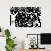 Poster La Nuit De La Fin De L'Interdiction (Bureau à domicile)