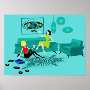 Poster La Nuit de Retro GI'rls dans l'affiche