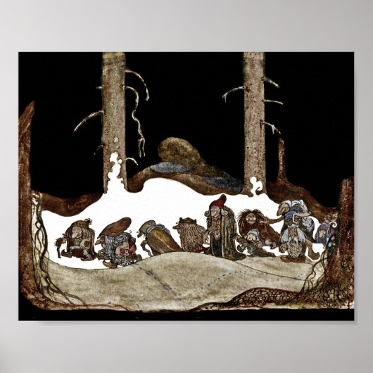 Poster La nuit d'hiver (Devant)