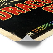 Poster La Nuit d'Horreur de Dracula (Coin)