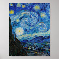 La nuit étoilée (1889) par Vincent Van Gogh