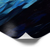 Poster La nuit étoilée - Chien Carlin 002 - Qian wan Gogh (Coin)