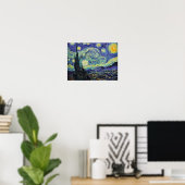 Poster La nuit étoilée de Van Gogh (Bureau à domicile)