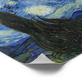 Poster La nuit étoilée de Van Gogh (Coin)