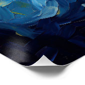 Poster La nuit étoilée - Goldendoodle Dog 002 - Qian wan (Coin)