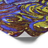 Poster La nuit étoilée, Vincent van Gogh (Coin)