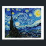 POSTER "LA NUIT STARRY" 1889 PAR VINCENT VAN GOGH<br><div class="desc">"LA NUIT STARRY" 1889 PAR VINCENT VAN GOGH SUR POSTER DE LA COLLECTION DU MUSÉE JOHN PAUL GETTY</div>