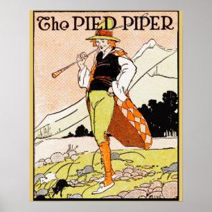 Poster La nurserie pour enfants du Joueur de flûte