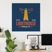 Poster La Old Lighthouse Clothing Co. (Bureau à domicile)