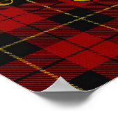 Poster La Old Stirling Bridge Coffee Co de Clan Wallace. (Coin)