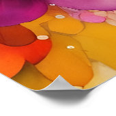 Poster La Otter | Peinture numérique colorée (Coin)