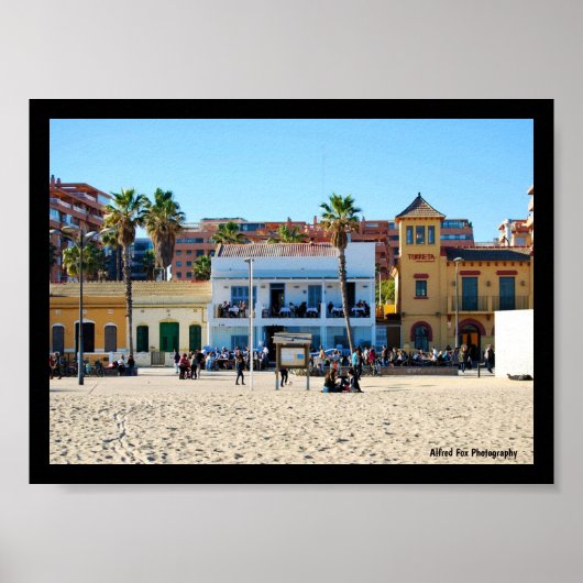 Poster Là où la ville rencontre le sable (Devant)
