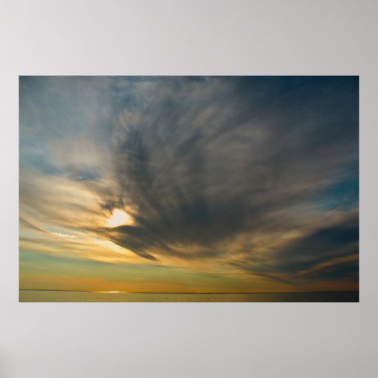 Poster Là où le ciel devient silencieux (Devant)