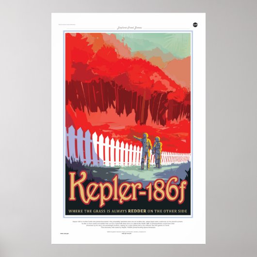 Poster Là où l'herbe est toujours Redder de l'autre côté (Devant)