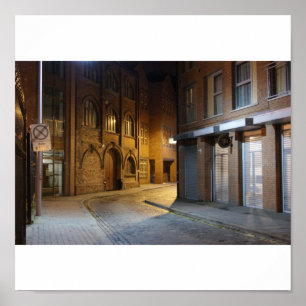 Poster Là où vieille copie de Belfast de rassemblement de