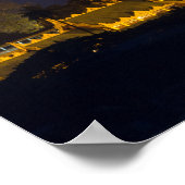 Poster La Pagode Shwedagon La Nuit (Coin)